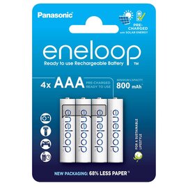 Изображение  Аккумулятор Panasonic Eneloop BK-4MCDE/2CP AAA NI-MH 800mAh 4 шт.