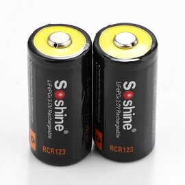 Изображение 2 Аккумулятор Soshine CR123A/16340 LiFePO4 600mAh 1шт