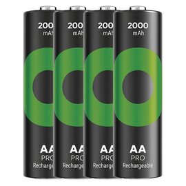 Изображение 2 Аккумулятор GP Recyko Pro GP210AAHCBR21-2TLB4 AA/HR06 NI-MH 2000 mAh BL 4 шт