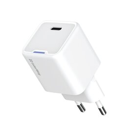 Зображення 2 Зарядний пристрій ColorWay GaN Mini 25W PD Port PPS USB-C White &mdash; CW-CHS052PD-WT