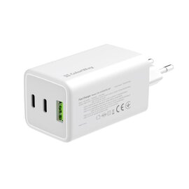 Зображення 3 Зарядний пристрій ColorWay GaN Mini 100W PD Port PPS USB (USB-2C1A) White &mdash; CW-CHS061PD-WT