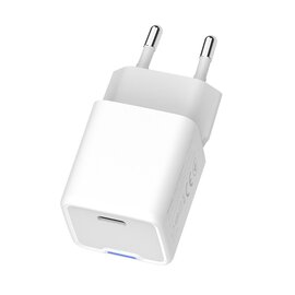 Зображення 3 Зарядний пристрій ColorWay GaN Mini 30W PD Port PPS USB-C White &mdash; CW-CHS054PD-WT