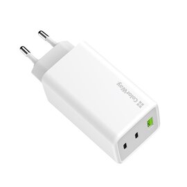 Зображення 4 Зарядний пристрій ColorWay GaN Mini 100W PD Port PPS USB (USB-2C1A) White &mdash; CW-CHS061PD-WT