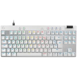 Изображение  Клавиатура Logitech G PRO X TKL Rapid White &mdash; 920-013242