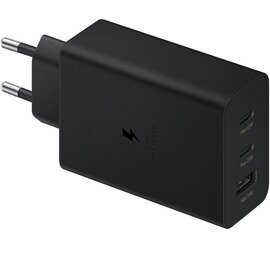 Зображення  Зарядний пристрій Samsung Trio 65W Black - EP-T6530NBEGEU