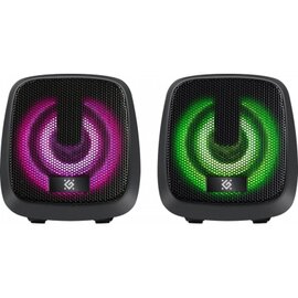 Зображення 2 Акустична система 2.0 Defender J2 LED USB Black &mdash; 65962