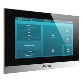 Зображення 2 Домофонний комплект Akuvox E12W + C313N сенсорні кнопки