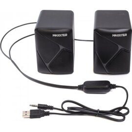 Зображення 4 Акустична система 2.0 Maxxter CSP-U004RGB USB Black &mdash; CSP-U004RGB