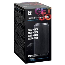 Зображення 6 Акустична система  Defender Enjoy S100 Bluetooth Black - 65101
