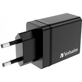 Зображення 2 Зарядний пристрій Verbatim USB 30W PD3.0 4-ports black &mdash; 49700