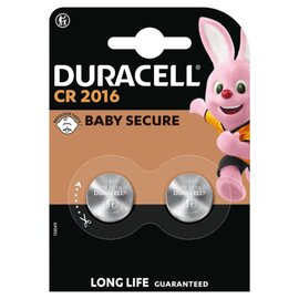 Изображение 2 Батарейка Duracell CR2016 3V, 2шт.