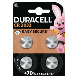 Изображение 3 Батарейка Duracell CR2032 3V, 4шт.