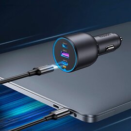Зображення 4 Зарядний пристрій Ugreen 3xUSB 130W (2xUSB-C+USB-A) QC3.0 (EC705) &mdash; 35025