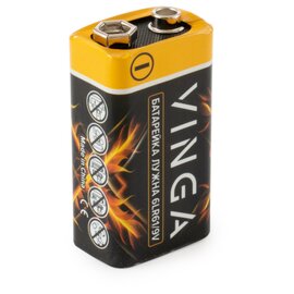 Зображення 4 Батарейка Vinga VJAB9V1 Alkaline 9V 6LR61