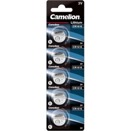 Изображение  Батарейка Camelion CR1616-BP5 CR1616 Lithium 5шт.
