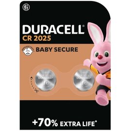 Изображение  Батарейка Duracell CR2025 3V, 2шт.