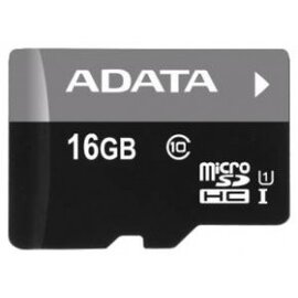Изображение  Карта памяти Transcend SDHC Class 10 16GB UHS-1 U1 with adapter - TS16GUSDU1, Объем памяти: 16 Гб