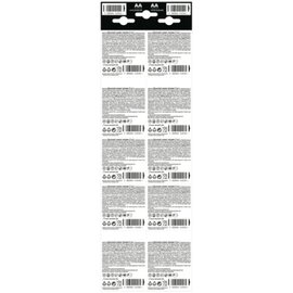 Зображення 2 Батарейка Duracell MN1500 AA/LR06 BL 20шт