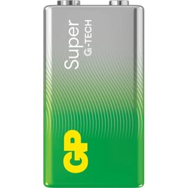 Изображение  Батарейка GP Batteries Super 1604AU-5UE1, Крона, 1 шт.