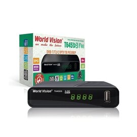 Изображение  HD медиаплеер World Vision T645D3 FM (H265)