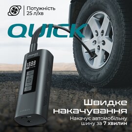 Изображение 2 Компрессор  Promate Aerify Black