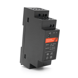 Зображення  Блок живлення для камер EuroPower EP-PS-12024DIN пластмасовий, Струм (А): 2 А