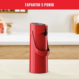 Зображення 6 Термос Tefal Ponza Pump 1.9 л Red - K3140114