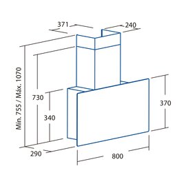 Зображення 2 Витяжка Cata&Can Roca 02145407