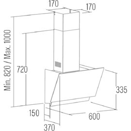 Изображение 2 Вытяжка Cata 02027700