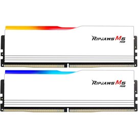 Изображение  Оперативная память G.Skill Ripjaws M5 RGB White DDR5 2x32768Mb 6000MHz &mdash; F5-6000J3040G32GX2-RM5RW