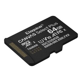 Изображение 2 Карта памяти Kingston Canvas Select Plus microSDXC 64GB UHS-I Class 10 - SDCS3/64GBSP
