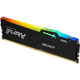Изображение 3 Модуль памяти Kingston Fury Beast RGB Black DDR5 32768Mb 5600MHz &mdash; KF556C36BBE2A-32