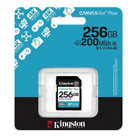 Изображение 3 Карта памяти Kingston Canvas Go! Plus SDXC 256GB UHS-I/U3 Class 10 - SDG4/256GB