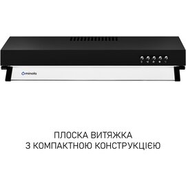 Изображение 2 Вытяжка Minola HPL 522 BL