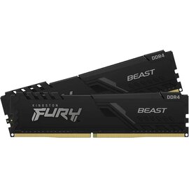 Изображение 2 Модуль памяти Kingston Fury Beast Black DDR4 2x16384Mb 3200MHz &mdash; KF432C16BB1K2/32WP