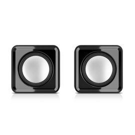 Зображення 3 Акустична система 2.0 REAL-EL S-10 Black