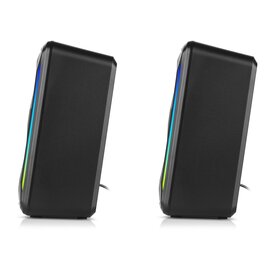 Зображення 6 Акустична система 2.0 REAL-EL S-130 Black