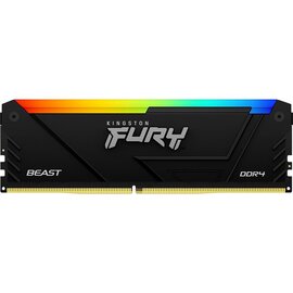 Изображение  Модуль памяти Kingston Fury Beast RGB DDR4 2x8192Mb 3200MHz &mdash; KF432C16BB2AK2/16WP