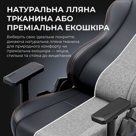 Зображення 2 Крісло Anda Seat Kaiser 3E XL Grey Fabric - AD23YC-XL-09-G-CF-G01