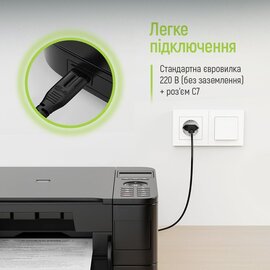 Изображение 2 ColorWay CEE7/16-C7, 2 м, Black - CW-CBP085-BK