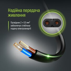 Изображение 3 ColorWay CEE7/16-C7, 2 м, Black - CW-CBP085-BK