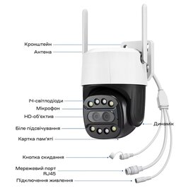 Зображення 6 Відеокамера LightVision VLC-9284WI10Z/2C (Camhi Pro) (3.6 мм)