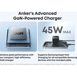 Зображення 3 Зарядний пристрій Anker Nano Charger 45W USB-C Black &mdash; A2692L11