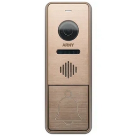 Изображение 2 Комплект видеодомофона Arny AVD-7342A Wi-Fi Black/Bronze, Цвет (домофон + панель): черный + бронзовый