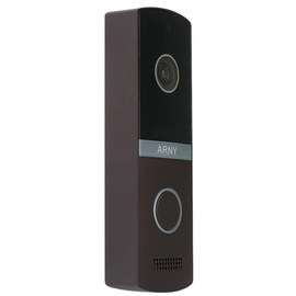 Изображение 3 Домофонна система Arny AVD-7121 White/Brown, Цвет (домофон + панель): белый + коричневый