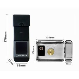 Зображення 5 Комплект СКУД Seven Lock SL-7771BF