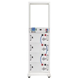 Изображение  Lifepo4 аккумулятор LogicPower LiFePO4 Battery HVM 204,8V 280Ah (57344Wh) BMS 125А AB Lrack white (39528)