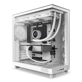 Изображение  Корпус NZXT H6 Flow White no PS &mdash; CC-H61FW-01