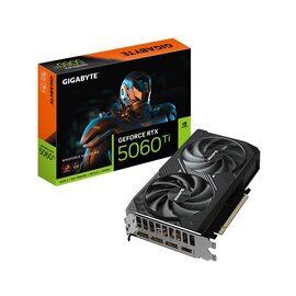 Зображення  Відеокарта Gigabyte GF RTX 5060 Ti Windforce Max OC (16384MB, GDDR7, 256bit) &mdash; GV-N506TWF2MAX OC-16GD