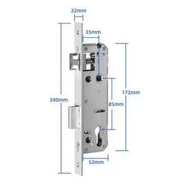 Зображення  Врізна частина замка Seven Lock 3585